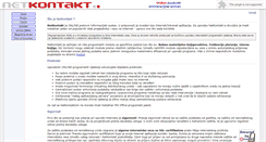 Desktop Screenshot of netkontakt.biz